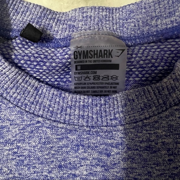 Gymshark Ombre Long Sleeve Crop Top - Picture 3 of 6